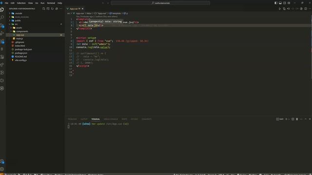 Reactivity in vue.js || refs in vue.js || Vue 3 tutorial in Urdu and Hindi смотреть онлайн