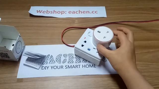 Eachen Smart Wifi RGB Plug Socket-Uk Using Tuya Smart Life App смотреть онлайн