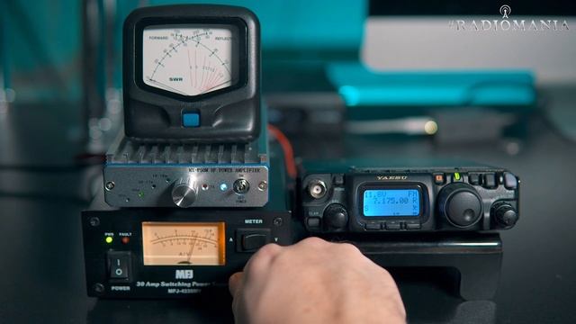 Усилитель MX-P50M HF для QRP трансиверов. Замер мощности. смотреть онлайн