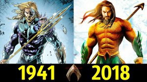 Аквамен - Эволюция (1941 - 2018) ! Все Появления Артура Карри !