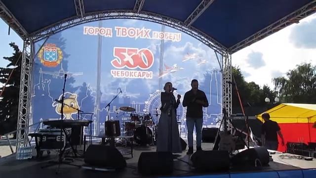 550-летие г. Чебоксары. Юлия Славянская. Репетиция. Чебоксары. 24 августа 2019 смотреть онлайн