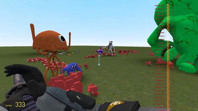 ALPHABET LORE VS GARTEN OF BAN BAN In Garry's Mod! смотреть онлайн