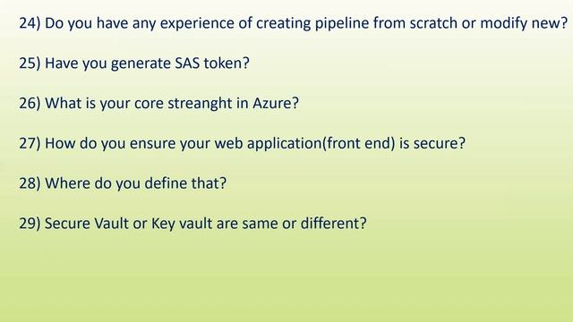 Azure & DevOps interview questions on scenario based смотреть онлайн
