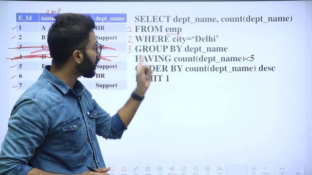 Lec-126: How SQL Query executes?? Order of SQL Query Execution⏳? смотреть онлайн