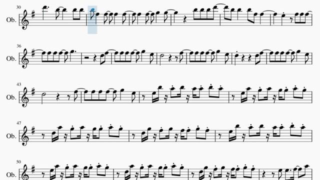 Oboe Sheet Music: How to play She Wolf (Falling To Pieces) by David Guetta ft Sia смотреть онлайн