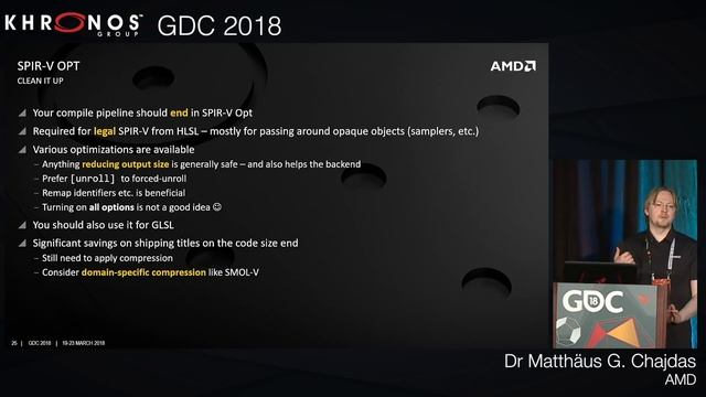 GDC 2018 - HLSL in Vulkan смотреть онлайн