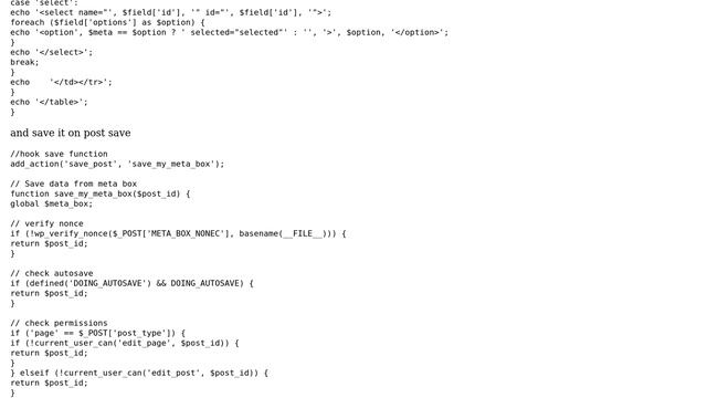 Wordpress: Display list of tags as drop down menu or radio buttons in a meta box? (3 Solutions!!) смотреть онлайн
