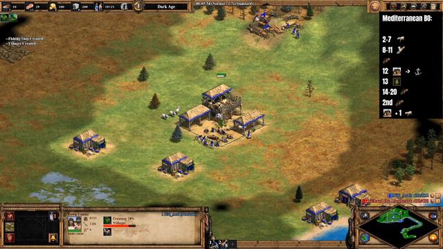 Build Order: Water play on Medi | Age of Empires 2 Definitive Edition Tutorial смотреть онлайн