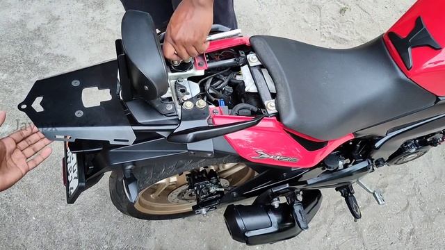 Bajaj Dominar 400 Accessories Fitting Modification