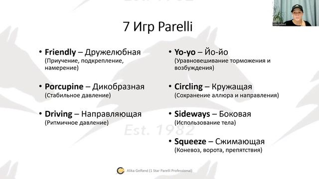 Вебинар «Знакомство с Parelli» смотреть онлайн