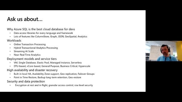 Ask the Team: Azure SQL Database | COM14 смотреть онлайн