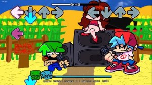 FNF Dave And Bambi Fanmade - Popcorn (4k) (FC)