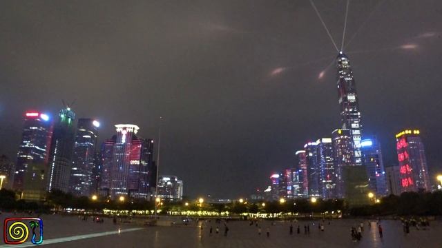 Впечатляющее световое шоу. Шеньжень. Китай (Amazing Light Show. Shenzhen. China)
