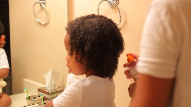 Toddler Curly Hair Wash Day Routine | Kid Friendly Tutorial For Easy Detangling + Moisturized Curls