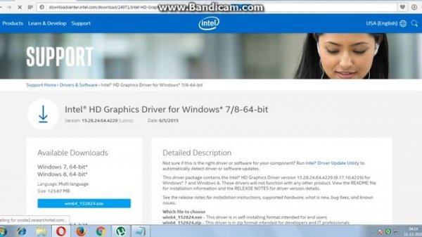 How to download Intel HD graphics driver windows 7