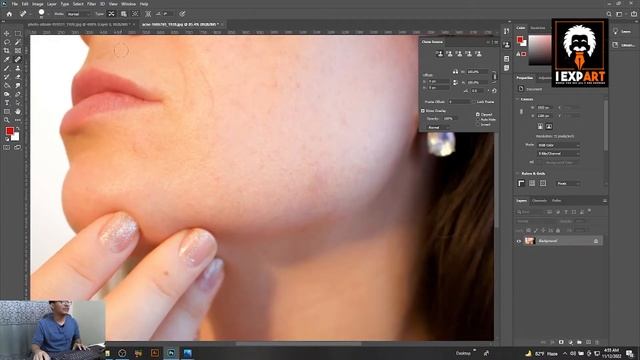 Healing Brush Tool | Old Photo Restore | Photoshop Tips & Tricks for Beginners | Class 10 | I Expar смотреть онлайн