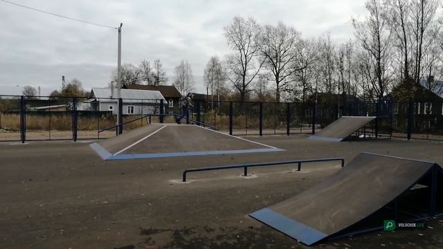 Скейт-парк в Вышнем Волочке