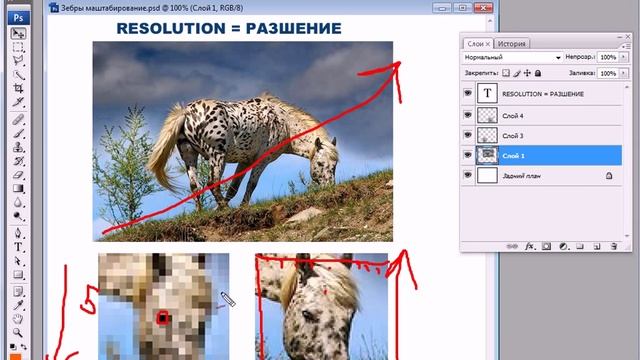 Урок 3 Пиксель и разрешение смотреть онлайн