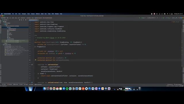 BaseFragment | Crypto Application#4 MVVM DI-Hilt Retrofit Coroutines ViewModel Data Binding смотреть онлайн