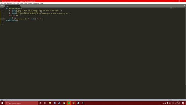 Inputs in Python! | Python Episode #5 смотреть онлайн