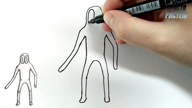 Как нарисовать МУЛЬТЯШНОГО Призрака Тревора Хендерсона смотреть онлайн