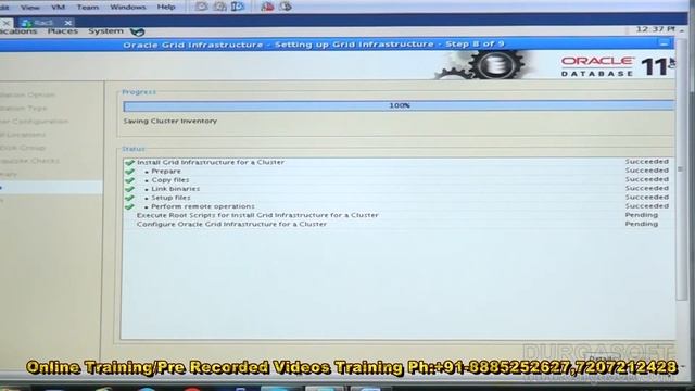 Oracle DBA Tutorial || onlinetraining|| Installation of Grid software Part - 2 by Shiva смотреть онлайн