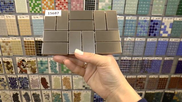 Мозаика из матового металла смотреть онлайн