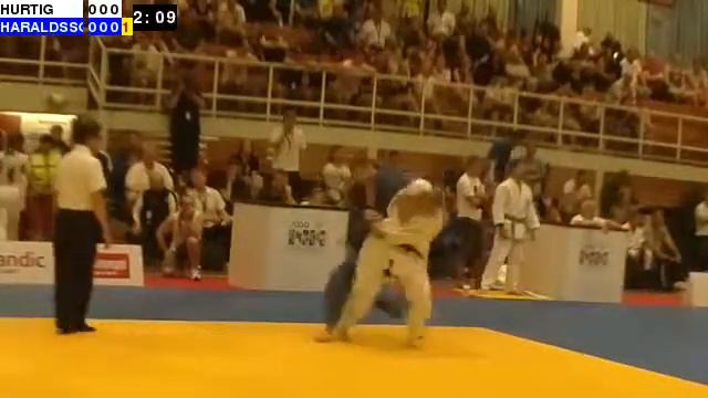 Judo Nordic Championships 2014: M21-81: HURTIG - HARALDSSON смотреть онлайн
