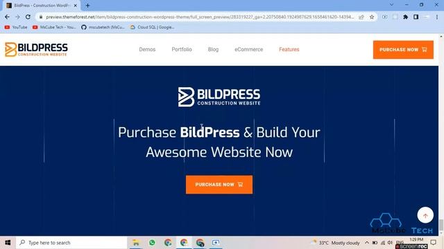BildPress - Construction WordPress Theme #wordpress #download смотреть онлайн
