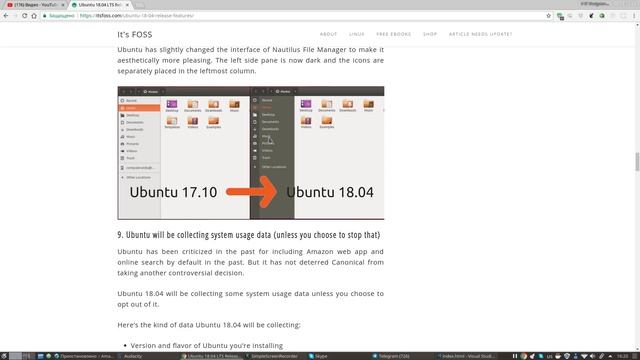 Ubuntu 18.04 LTS - что нового перед релизом? смотреть онлайн