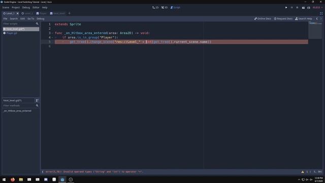 Godot 3 Tutorial: Switching Levels made Easy смотреть онлайн