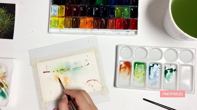 Акварельные открытки смотреть онлайн