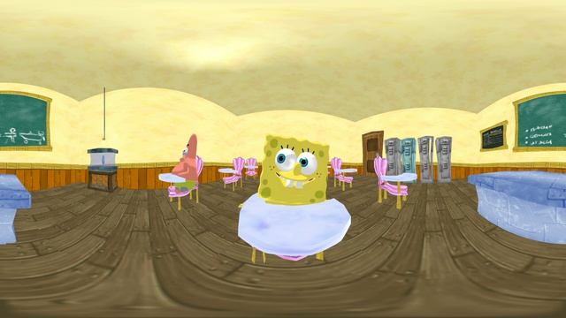 Spongebob Squarepants! - 360° - Boating School 25 (The First 3D VR Game Experience!) смотреть онлайн