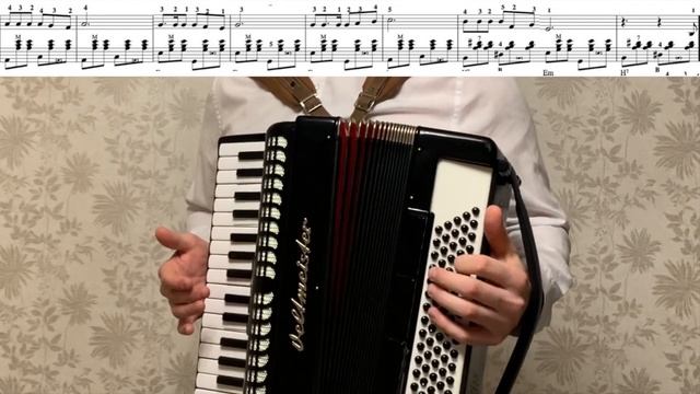 Как играть Малиновый Звон - разбор на Аккордеоне | Уроки аккордеона | Обучение на Аккордеоне смотреть онлайн