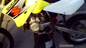 Suzuki RM 85 exhaust sound and ride
