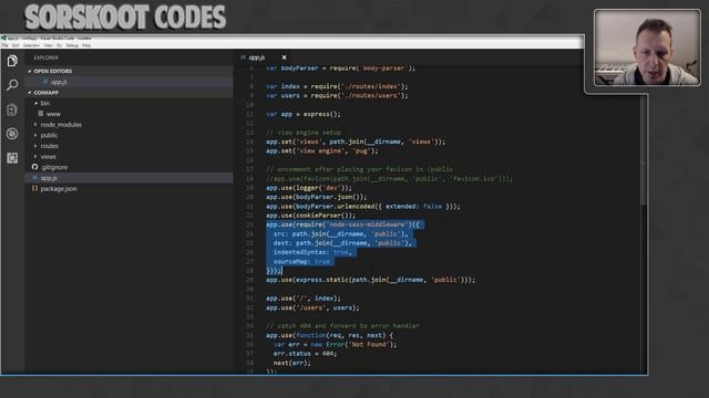 How to build a node.js app - #1 - Express.js смотреть онлайн