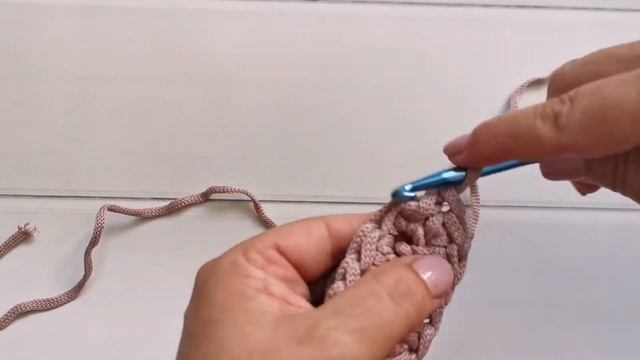 Овальное дно из шнура смотреть онлайн