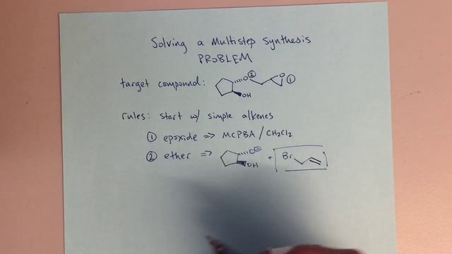 Organic Chemistry II - Solving a Multistep Synthesis Problem смотреть онлайн