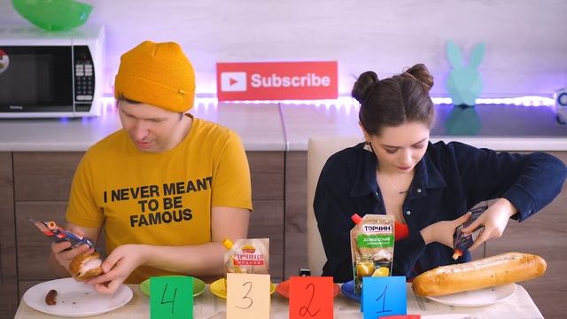 СИРИ УПРАВЛЯЕТ НАШИМИ ХОТ ДОГАМИ ЧЕЛЛЕНДЖ! ? Эльфинка смотреть онлайн