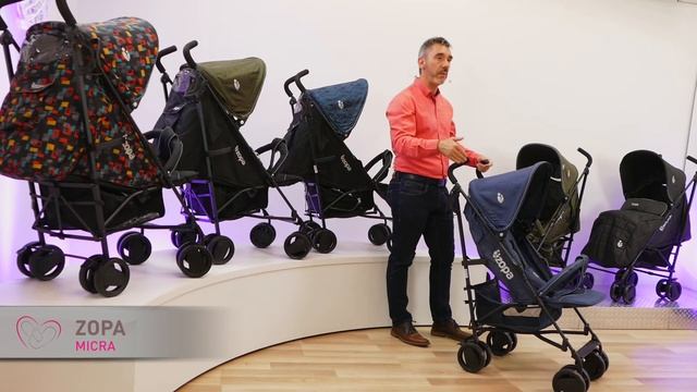 KÖNNYŰ ÉS KOMPAKT | Zopa Micra Babakocsi