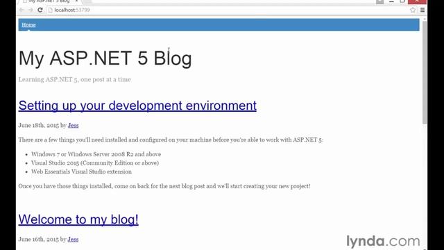 ASP.NET 5 Create ASP.NET Application Tutorials for Beginners Part 2 смотреть онлайн