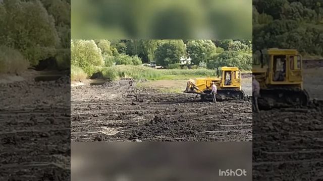 Очистка пруда бульдозером (цена вопроса) смотреть онлайн