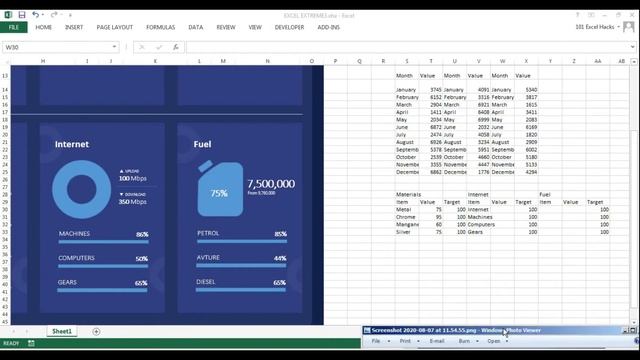 Can we recreate this performance dashboard in MS Excel (THE EXTREME EXCEL SERIES) смотреть онлайн