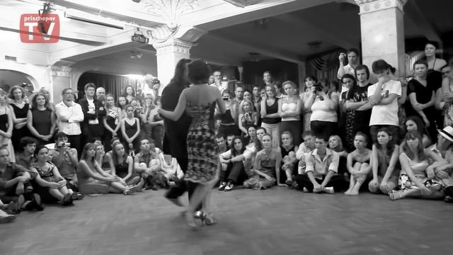 Mariano Chicho Frumboli y Juana Sepulveda, 8th International Moscow Festival of Argentine Tango (3) смотреть онлайн
