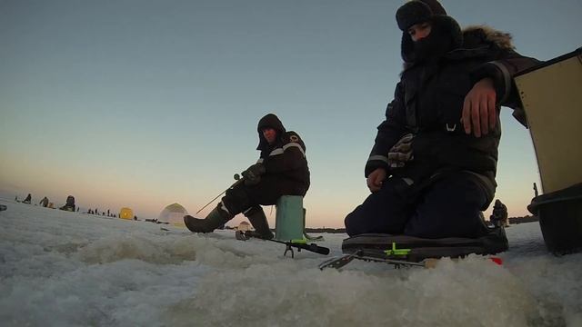 Ловля корюха на Яграх. Winter sea fishing. 2013 смотреть онлайн