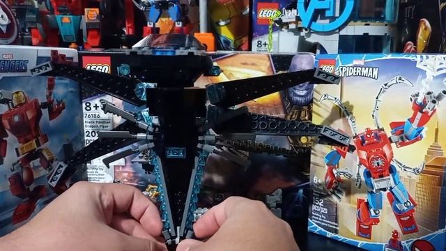 ?Review LEGO Dragon Flyer de BLACK PANTHER - The Infinity Saga | En Español (Set 76186) смотреть онлайн