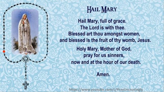 6TH DAY DEVOTION TO OCTOBER BLOCK ROSARY-THE MIRACULOUS POWER OF THE HOLY ROSARY-GLORIOUS MYSTERIES смотреть онлайн