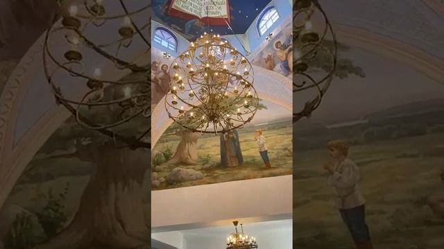 Комплексное Освещение Православных Храмов. Храм Смоленской Иконы Божией Матери посёлок Лесколово. смотреть онлайн