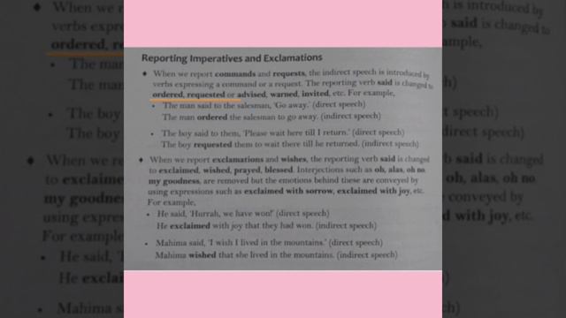 Class 7 || English Grammar || Direct and Indirect Speech || Part 2 смотреть онлайн