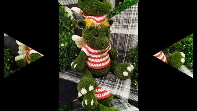 Символ года 2024! Игрушка ручной работы. Дракон. смотреть онлайн